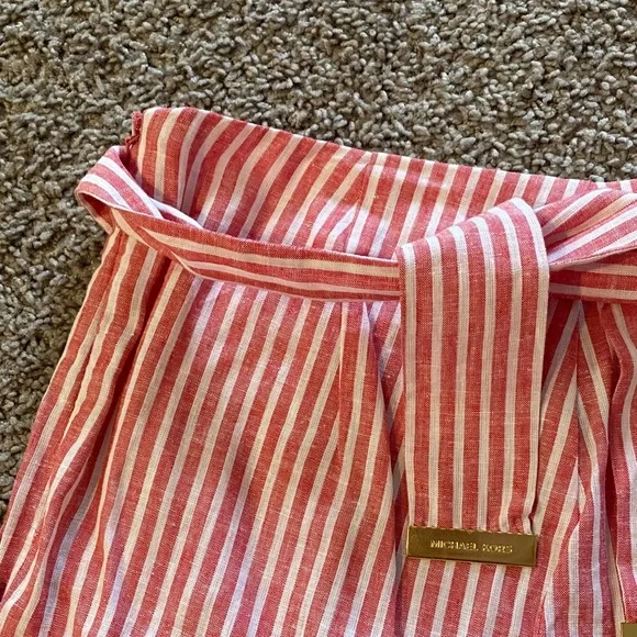 Striped Pink and White Bottoms - Picture 4 of 5